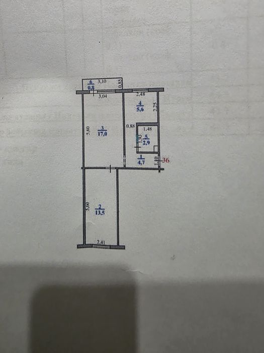 Продам 2х комнатную квартиру