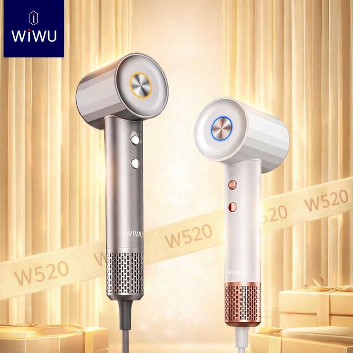 WiWU Wi520 Мощный и Компактный Фен до 1600W. Есть доставка