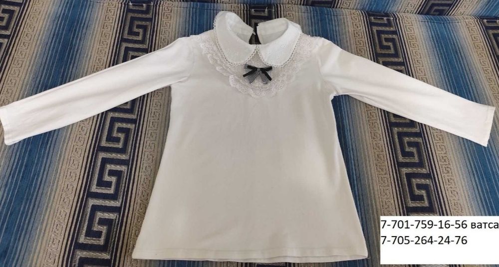 Рубашка школьная до 8 лет