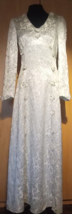Свадебное платье 70х годов