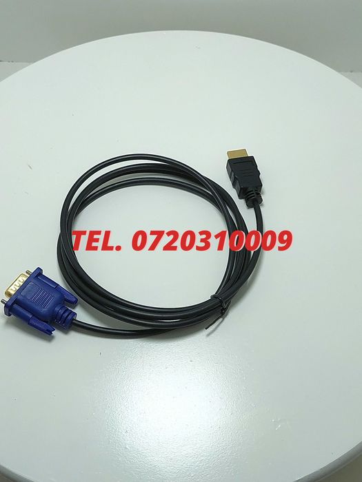 Cablu Monitor Hdmivga 18m Negru