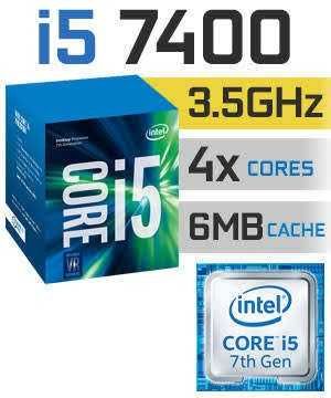 Продам комплект процессор Core i5 7400 + MSI H110M