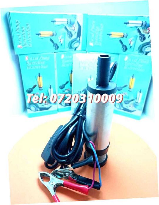 Pompa De Apa Combustibil Lichide 12v Rulota Barca Camping