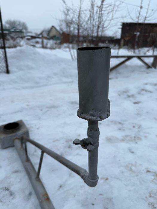 Горелка на Отработке и Газу