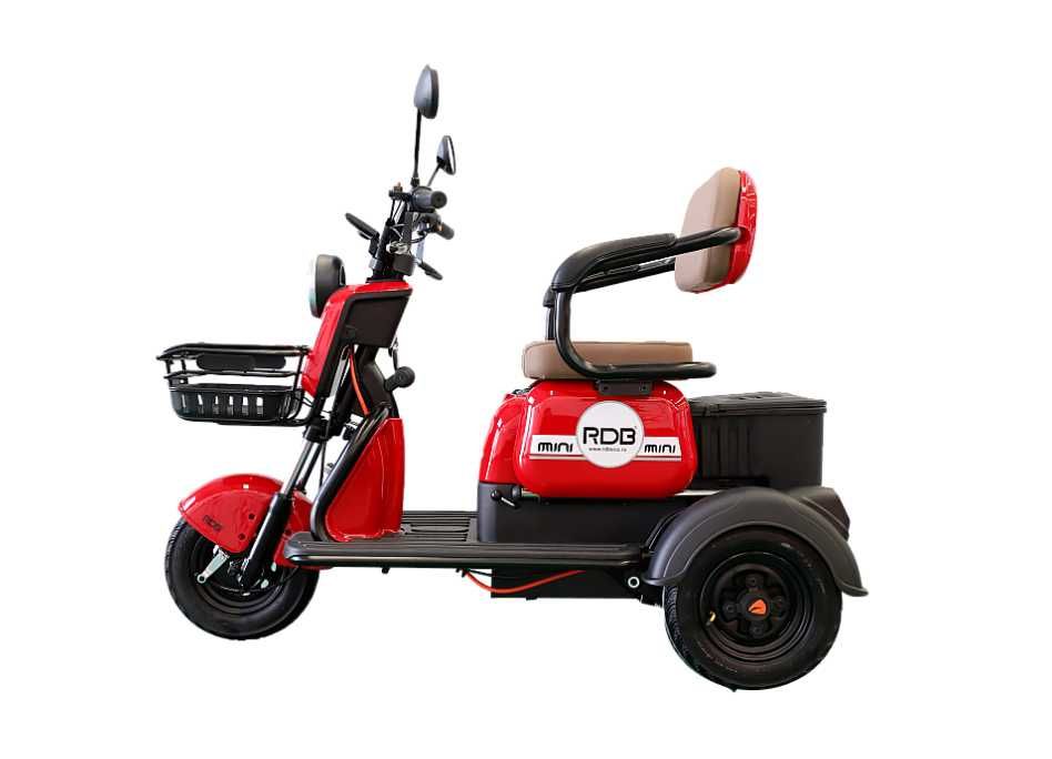 Triciclu Electric RDB MINI fara permis 2000W 25km/h IN RATE!!!