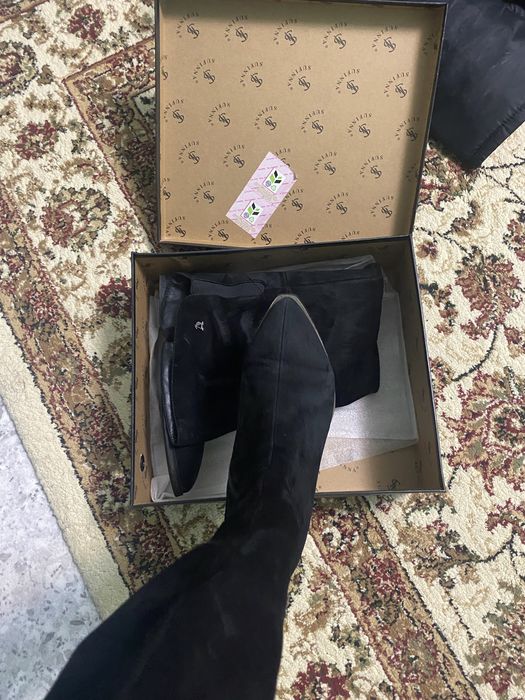 Продам зимние ботфорты