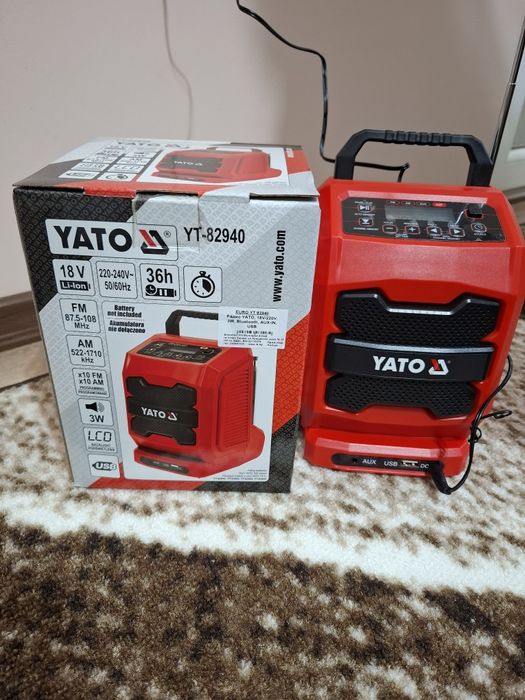 Акумулаторно радио YATO
