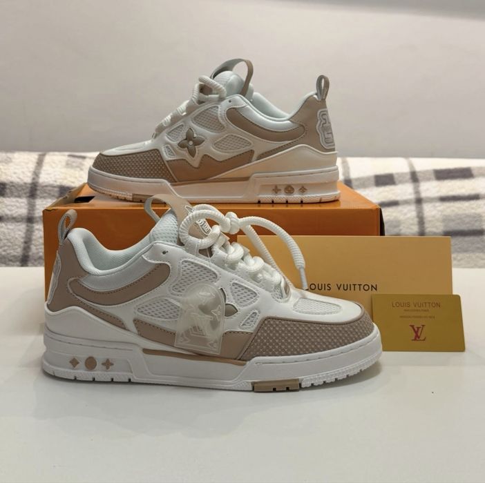 #STOC NOU# Adidasi Louis Vuitton Skate Crem