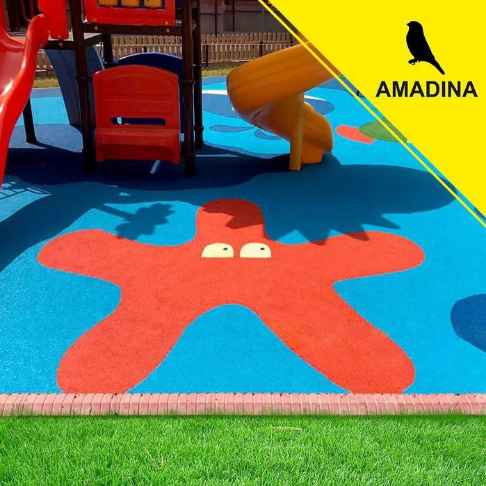 Резиновая покрытие для детских площадок, 10лет опыта