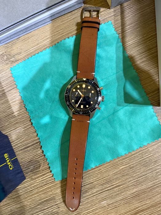 Oris divers sixty five chronograph 43 mm