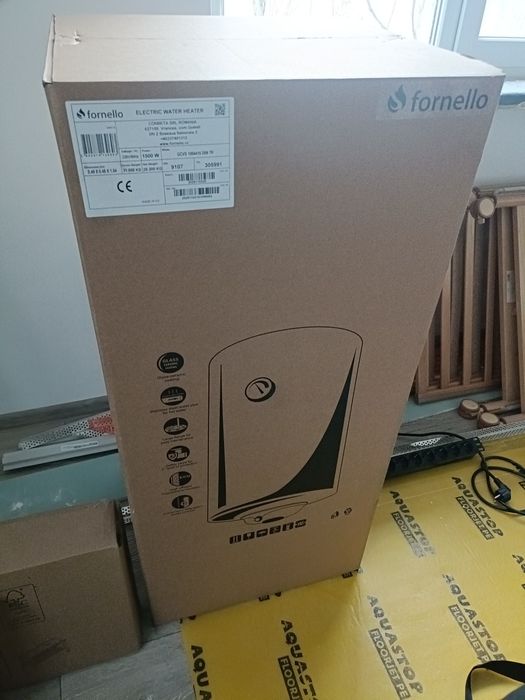Boiler termoelectric Fornello Titanium Plus 100 litri 2000 W
