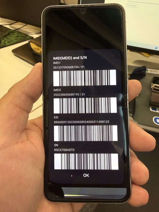 Битый Samsung ZFlip6