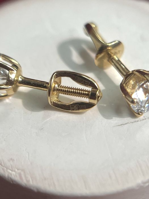 Золотые серьги/BariBarShop/0•0•24