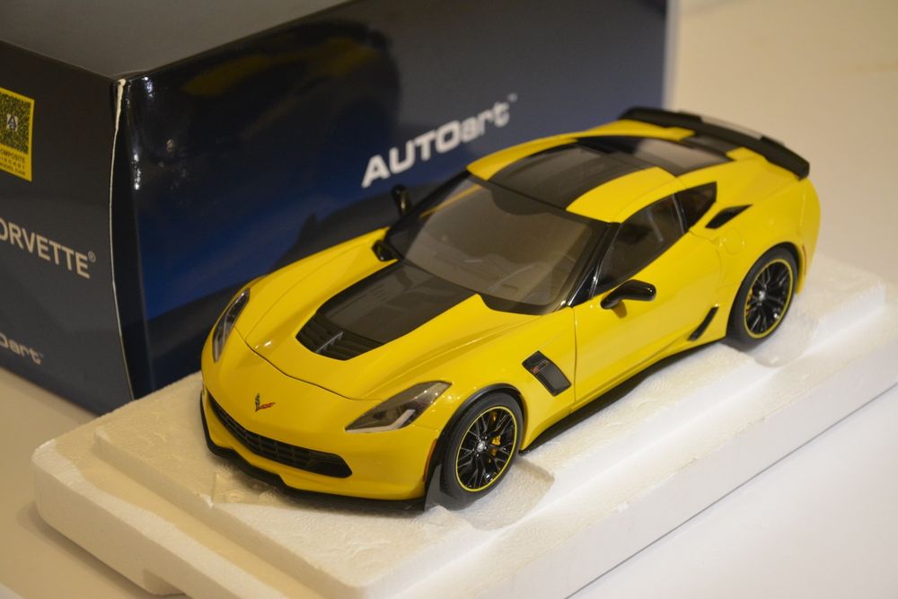 Macheta auto 1/18 Autoart , Chevrolet Corvette C7 Z06
