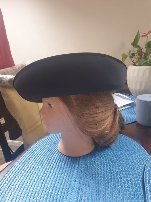 Pălărie pentru nunți bleu marin