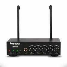 Караоке Микрофоны fifine k036 оригинал (беспроводные) с усилителем.