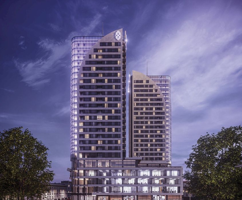 Коробка Modera Towers! 2 комнатная! Яккасарайский! Ойбек