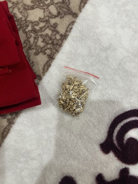 Сумка бархатная красная