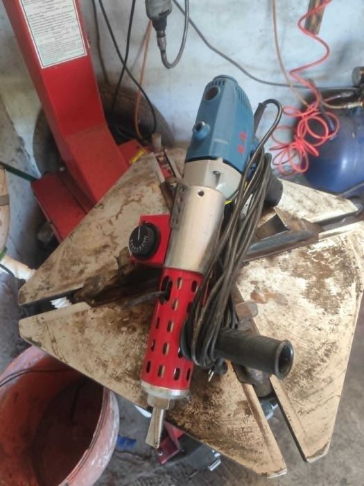 Pistol extruder cauciuc profesional + 2 role snur extruder 6 mm