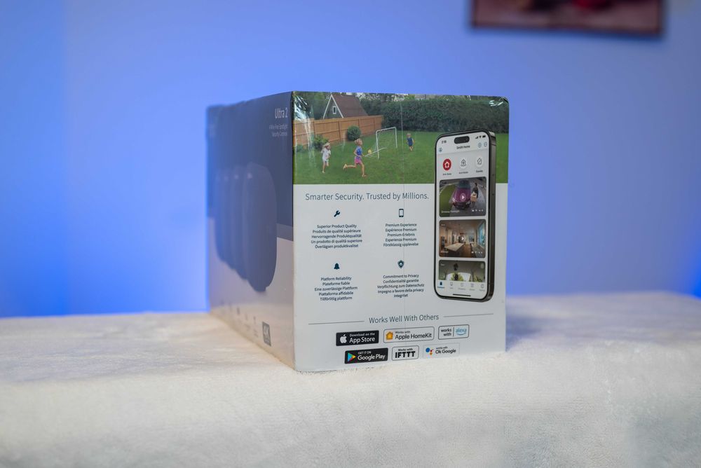 Kit 4 camere supraveghere wireless -Arlo Pro Ultra 2 (4K, SmartHub)