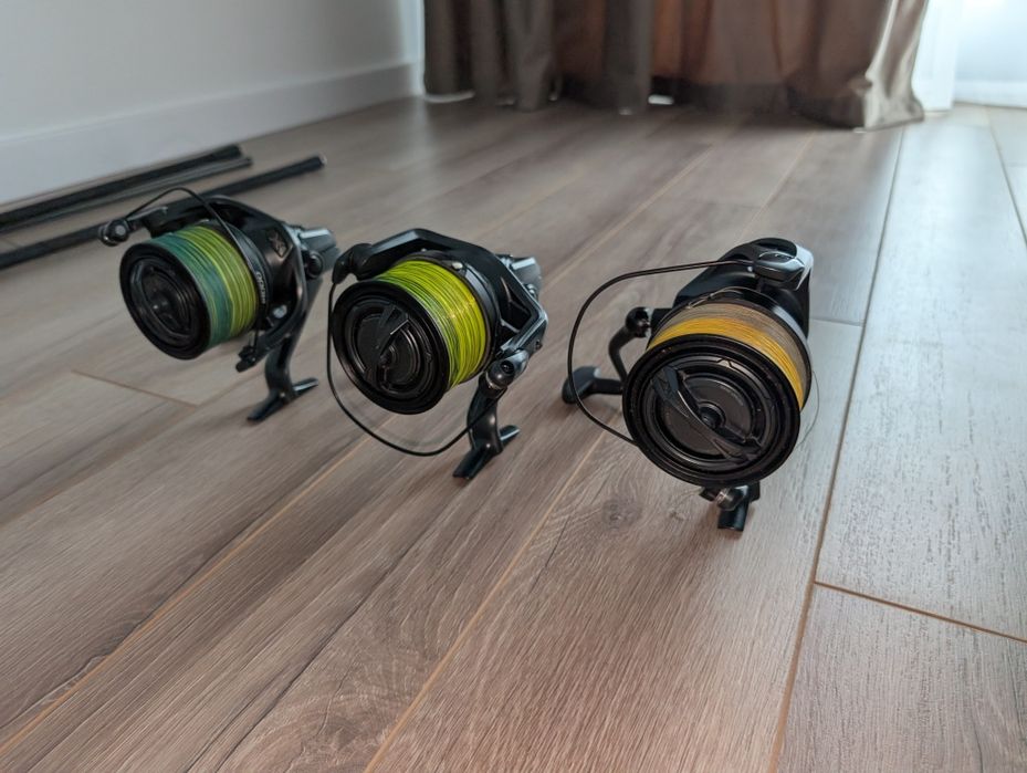 Combo 2 lansete Shimano TX2A cu 2 mulinete Shimano Speedmaster 1600 XTC