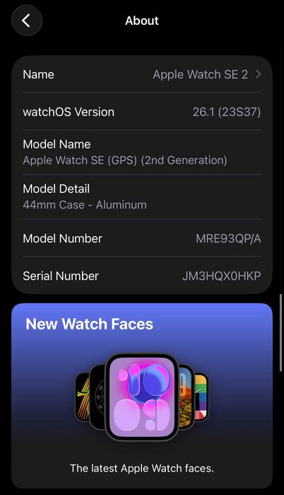 Apple Watch SE 2 44mm (Gen 2) + 5 bratari cadou