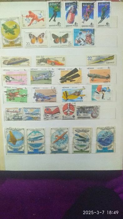 Продам коллекцию марок и медалей..