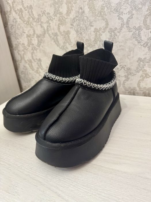 Угги на платформе, осень