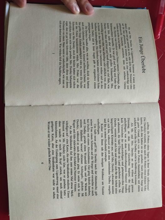 Harry Potter-1 kitobi nemis tilida/книга Гарри Поттера-1 на немецком