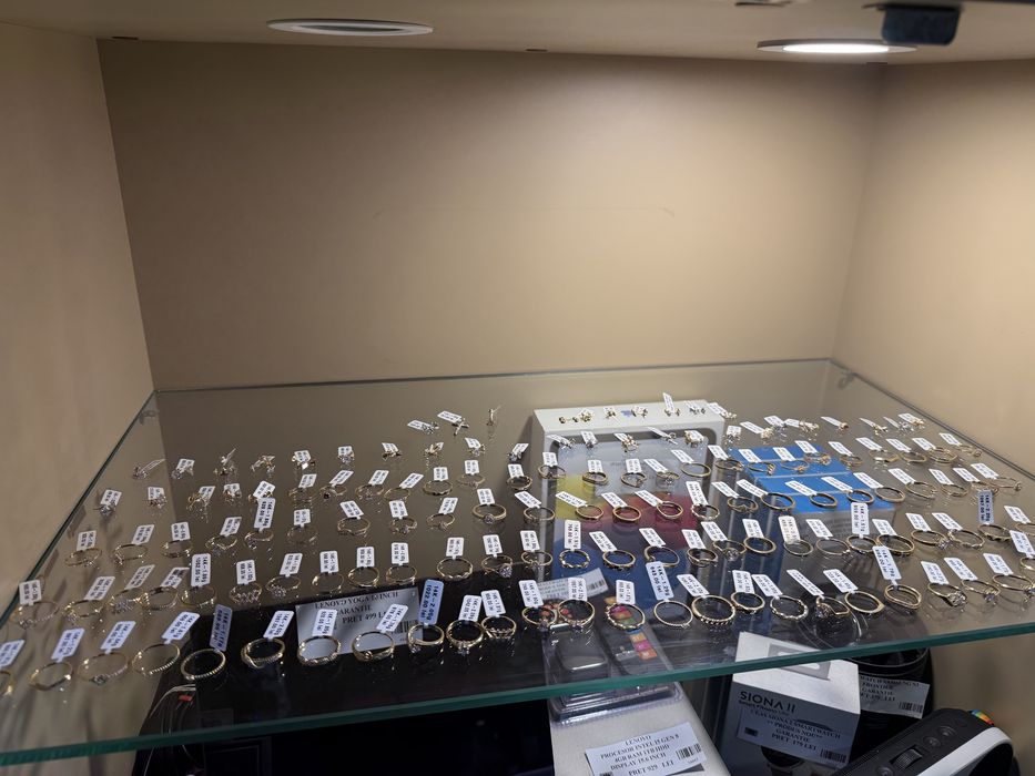 Bijuteria ROYAL: Bratara Lant  Inel Cercei  Aur 14K  dama barbat 585