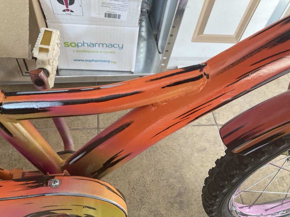 16” инча Колело за калпазанки 4-6г. Детски велосипед 16 цола.