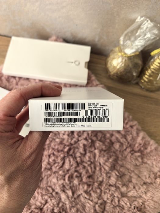 Запечатан в гаранция до 2027 година-Honor 400 с подарък!