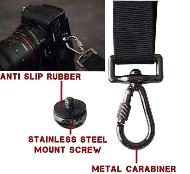 Ремък за фотоапарат / Canon , Nikon , Sony , Olympus , Samsung /