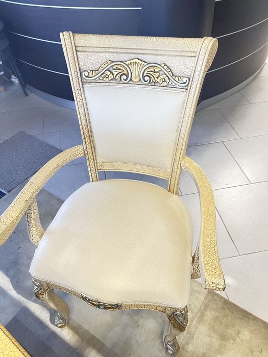 Маса с шест стола разтегателна