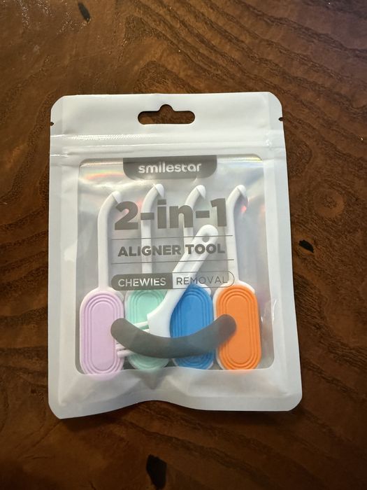 Алайнери, Силиконови ортодонтски дъвчащи пръчки Chewies