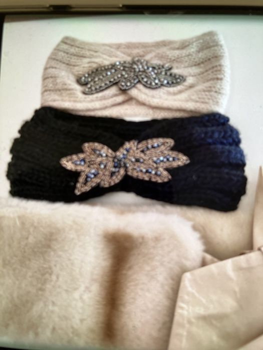 Вязаные повязки на голову