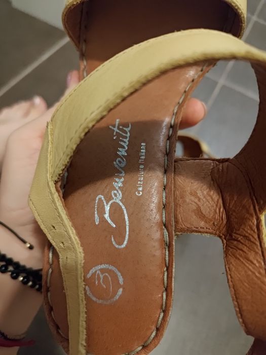 Sandale piele Benvenuti
