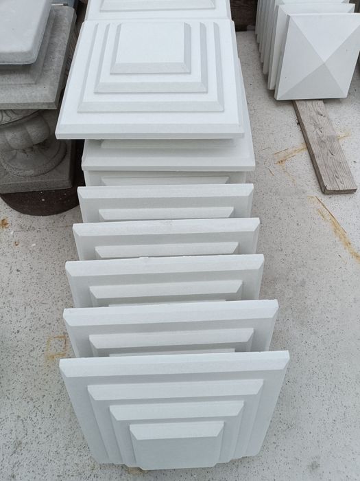 Coame,capace si placi decorative din beton