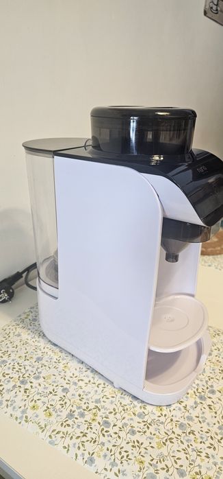 Espressor Lapte Praf Nurio cu Aplicatie Mobila , Functie de Apa Calda si Autocuratare la 90 °