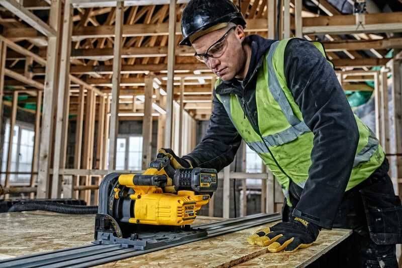 Циркуляр потапящ ръчен DEWALT DCS520NT FLEXVOLT, 54V