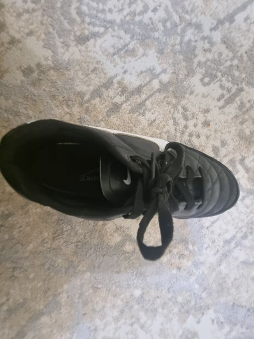Футзалка NIKE TIEMPO чёрный размер 38