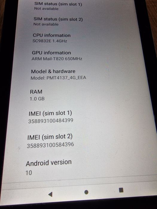 Prestigio андроид 10