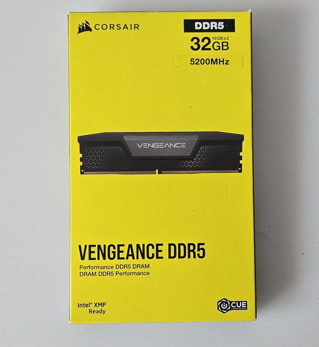 RAM памет Corsair Vengeance DDR5, 32GB 5200Mhz CL40