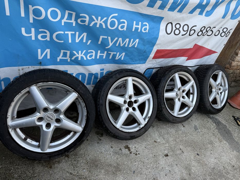 17 5х112 джанти с гуми
