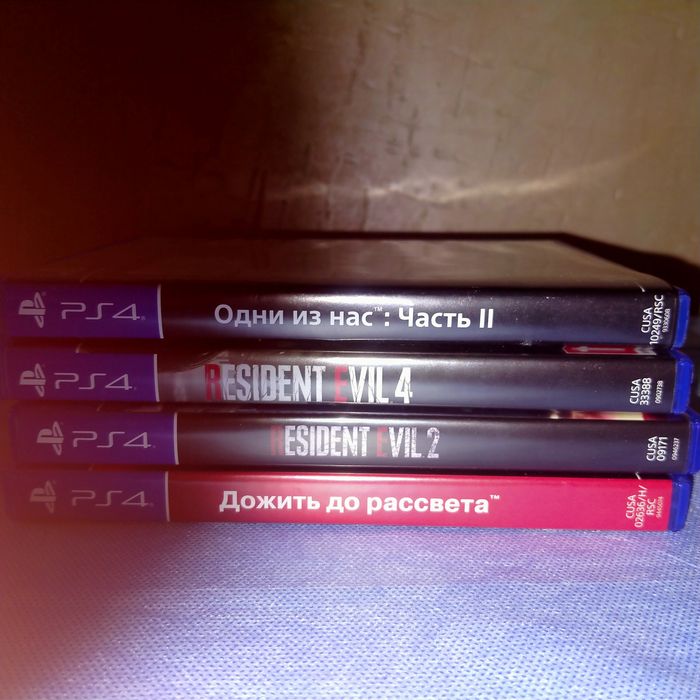 Диски на playstation 4