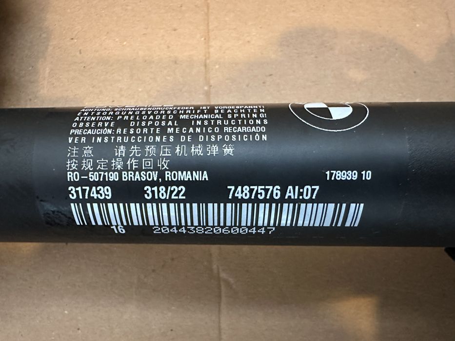 Amortizor haion / Amortizoare haion BMW Seria 4 G26, i4