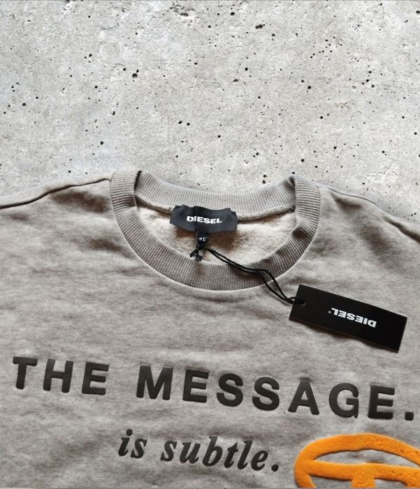 Diesel XL оувърсайз мъжка блуза