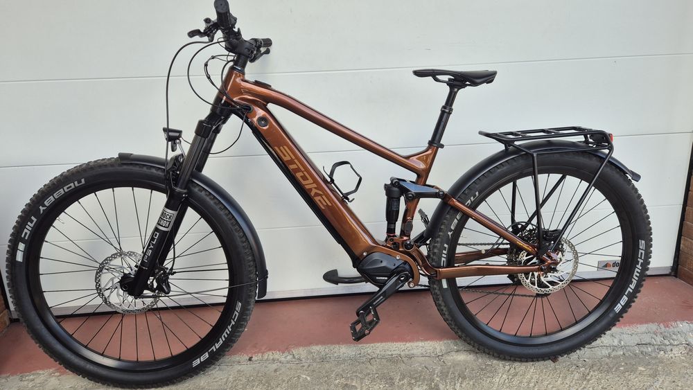 Bicicleta electrica Stoke full suspension
