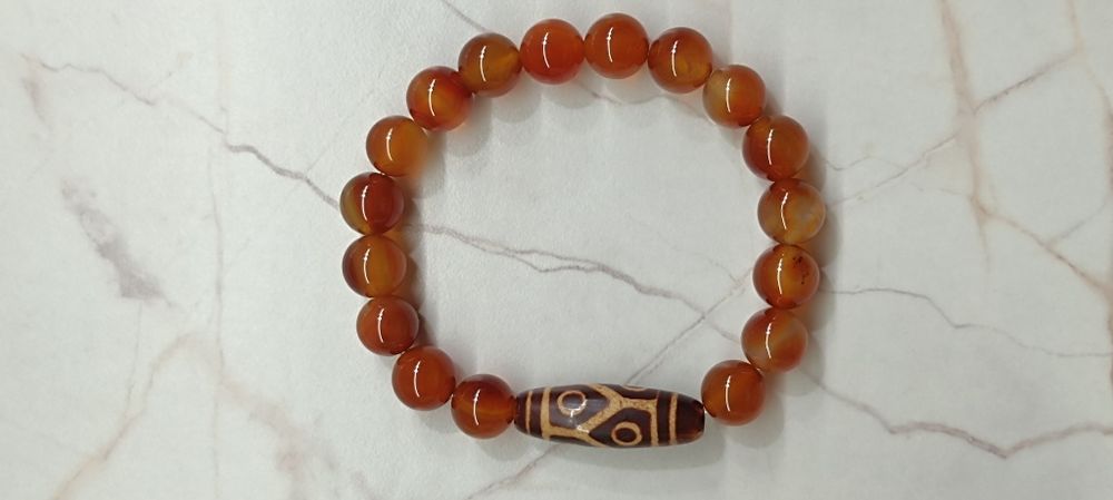 Бусина Дзи 6 глазка