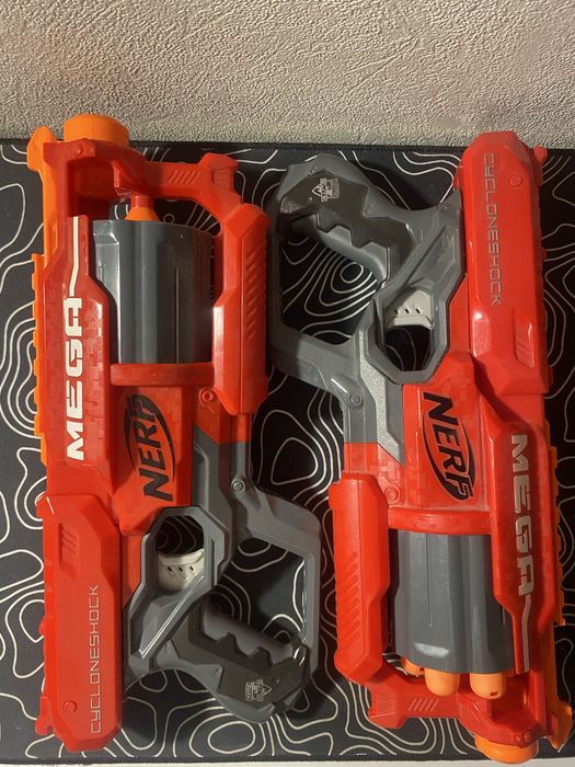 NERF Hasbro mega детский пистолет